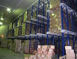 Компания "Гулливер": стеллажи набивные